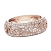 Thumbnail Image 1 of Kirk Kara Diamond Scroll Ring 3/8 ct tw 18K Rose Gold