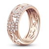 Thumbnail Image 1 of Kirk Kara Diamond Scroll Ring 3/8 ct tw 18K Rose Gold