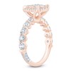 Thumbnail Image 2 of Pnina Tornai Multi-Diamond Pear-Shaped Engagement Ring 2 ct tw 14K Rose Gold