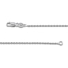 Thumbnail Image 2 of Solid Diamond-Cut Rope Chain Necklace 1.3mm Sterling Silver 18"