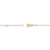 Thumbnail Image 3 of Italia D'Oro Hollow Bead Tin-Cup Bracelet 14K Two-Tone Gold 7.5"