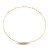 Thumbnail Image 2 of Shy Creation Marquise-Cut Diamond Five-Stone Bangle Bracelet 1/3 ct tw 14K Yellow Gold SC55021224ZM