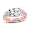 Thumbnail Image 1 of Radiant-Cut Created By Jared Studio Lab-Grown Diamond Engagement Ring 3-1/2 ct tw 14K Rose Gold