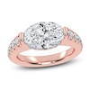 Thumbnail Image 1 of Oval-Cut Created By Jared Studio Lab-Grown Diamond Engagement Ring 3-1/2 ct tw 14K Rose Gold