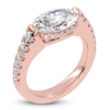 Thumbnail Image 2 of Oval-Cut Created By Jared Studio Lab-Grown Diamond Engagement Ring 3-1/2 ct tw 14K Rose Gold