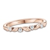 Thumbnail Image 1 of Kirk Kara Diamond Four-Stone Leaf Wedding Band 1/15 ct tw 18K Rose Gold