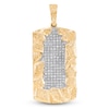 Thumbnail Image 1 of Men's Diamond Nugget Charm 1/2 ct tw 10K Yellow Gold