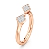 Thumbnail Image 4 of J'Lure Lab-Grown Diamond Wedding Band 1/8 ct tw 18K Rose Gold