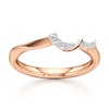Thumbnail Image 1 of J'Lure Lab-Grown Diamond Wedding Band 1/10 ct tw 18K Rose Gold