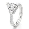 Thumbnail Image 4 of J'Lure Shield Step-Cut Lab-Grown Diamond Bypass Engagement Ring 3-1/2 ct tw 18K White Gold