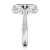 Thumbnail Image 3 of J'Lure Lozenge Step-Cut Lab-Grown Diamond Engagement Ring 3-1/4 ct tw 18K White Gold