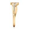 Thumbnail Image 3 of J'Lure Lab-Grown Diamond Contour Wedding Band 1/6 ct tw 18K Yellow Gold