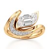 Thumbnail Image 1 of J'Lure Leaf Step-Cut Lab-Grown Diamond Engagement Ring 2 ct tw 18K Yellow Gold