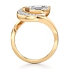 Thumbnail Image 2 of J'Lure Leaf Step-Cut Lab-Grown Diamond Engagement Ring 2 ct tw 18K Yellow Gold