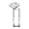 Thumbnail Image 3 of J'Lure Heart Brilliant-Cut Lab-Created Diamond Spiral Engagement Ring 3-7/8 ct tw 18K White Gold