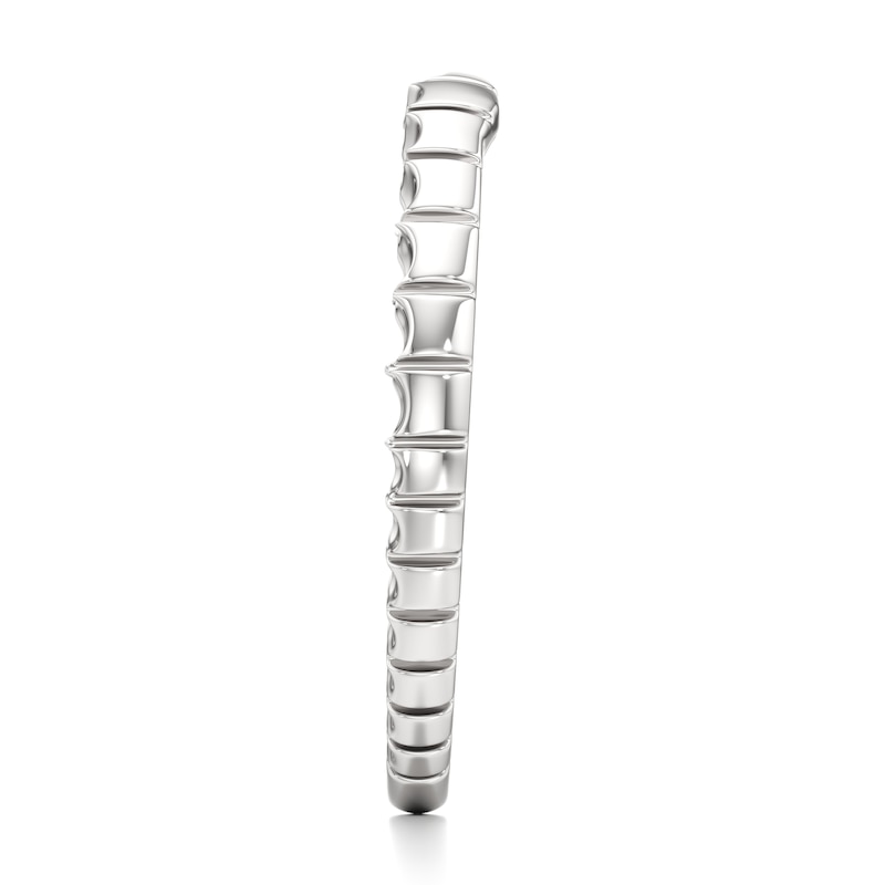 Main Image 3 of J'Lure Contour Wedding Band 18K White Gold
