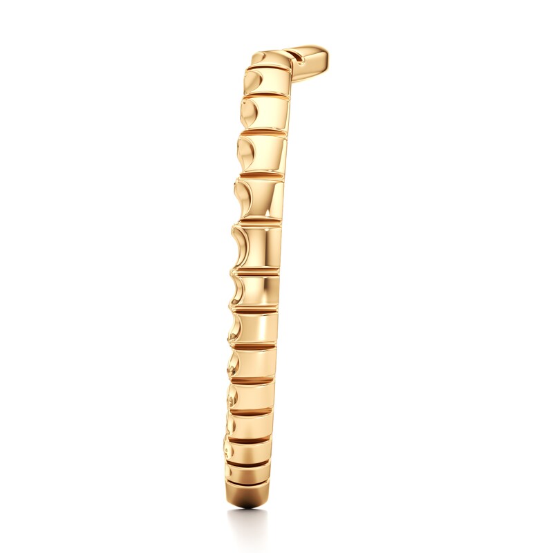 Main Image 3 of J'Lure Contour Wedding Band 18K Yellow Gold