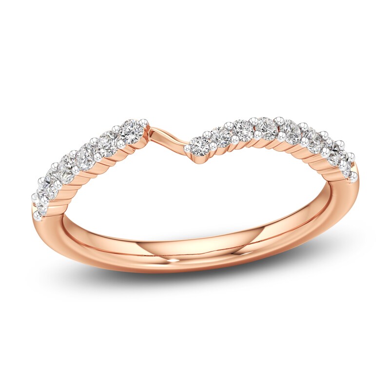 Main Image 1 of J'Lure Lab-Grown Diamond Wedding Band 1/4 ct tw 18K Rose Gold