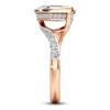 Thumbnail Image 3 of J'Lure Hexagon Portrait-Cut Lab-Grown Diamond Engagement Ring 3-1/2 ct tw 18K Rose Gold