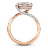 Thumbnail Image 4 of J'Lure Hexagon Portrait-Cut Lab-Grown Diamond Engagement Ring 3-1/2 ct tw 18K Rose Gold