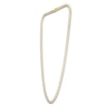 Thumbnail Image 3 of Popcorn Chain Necklace 3.8mm Semi-Solid 14K Two-Tone Gold 20"