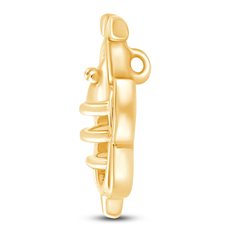 Main Image 2 of Children's Bee Charm 14K Yellow Gold