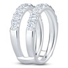 Thumbnail Image 2 of Lab-Grown Diamond Enhancer Ring 1-1/2 ct tw 14K White Gold