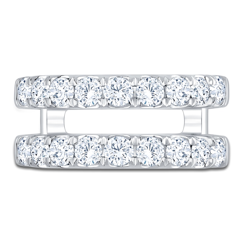 Main Image 3 of Lab-Grown Diamond Enhancer Ring 1-1/2 ct tw 14K White Gold