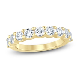 Lab-Grown Diamond Anniversary Ring 1-1/2 ct tw 14K Yellow Gold