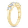 Thumbnail Image 2 of Oval-Cut Lab-Grown Diamond Five-Stone Anniversary Ring 1-1/2 ct tw 14K Yellow Gold