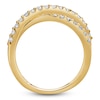 Thumbnail Image 3 of Jared Signature Diamond Crossover Ring 1/2 ct tw 14K Yellow Gold