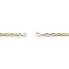 Thumbnail Image 4 of Link Chain Bracelet 4mm Yellow Ion-Plated Stainless Steel 8.5"