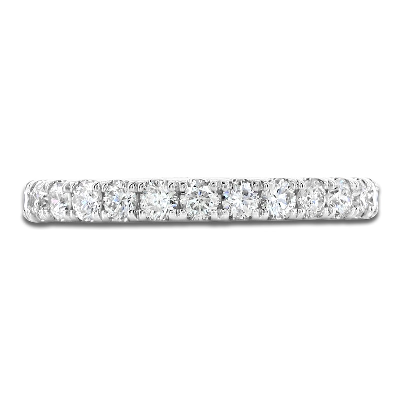 Main Image 3 of Certified Diamond Eternity Band 7/8 to 1-1/5 ct tw 14K White Gold