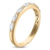 Thumbnail Image 2 of Vera Wang VOW Marquise-Cut Lab-Created Diamond Anniversary Ring 3/8 ct tw 14K Yellow Gold