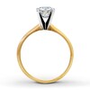 Thumbnail Image 1 of Diamond Solitaire Ring 1 carat Round 14K Yellow Gold (I2/I)