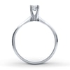 Thumbnail Image 1 of Diamond Solitaire Ring 1/3 ct Round-cut 14K White Gold (I2/I)