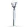 Thumbnail Image 2 of Diamond Solitaire Ring 1 carat Round-cut 14K White Gold (I2/I)