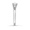 Thumbnail Image 2 of Leo Artisan Diamond  1 carat Round-cut 14K White Gold Ring