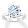 Thumbnail Image 0 of The Leo First Light Diamond Solitaire Ring 4-1/3 carats 14K White Gold