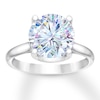 Thumbnail Image 0 of The Leo First Light Diamond Solitaire Ring 4-3/8 carats 14K White Gold