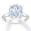 Thumbnail Image 1 of The Leo First Light Diamond Solitaire Ring 4-3/8 carats 14K White Gold