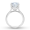 Thumbnail Image 1 of The Leo First Light Diamond Solitaire Ring 4-3/8 carats 14K White Gold