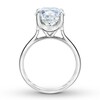 Thumbnail Image 2 of The Leo First Light Diamond Solitaire Ring 4-3/8 carats 14K White Gold
