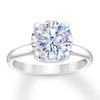 Thumbnail Image 0 of The Leo First Light Diamond Solitaire Ring 3 carats 14K White Gold
