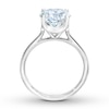 Thumbnail Image 1 of The Leo First Light Diamond Solitaire Ring 3 carats 14K White Gold
