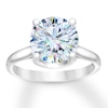 Thumbnail Image 0 of The Leo First Light Diamond Solitaire Ring 3-3/4 carats 14K White Gold