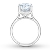 Thumbnail Image 1 of The Leo First Light Diamond Solitaire Ring 3-3/4 carats 14K White Gold