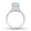 Thumbnail Image 1 of The Leo First Light Diamond Solitaire Ring 3 carats 14K White Gold