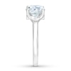 Thumbnail Image 2 of The Leo First Light Diamond Solitaire Ring 3 carats 14K White Gold