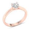 Thumbnail Image 3 of Diamond Solitaire Ring 3/4 ct tw Round-cut 14K Rose Gold (SI2/I)